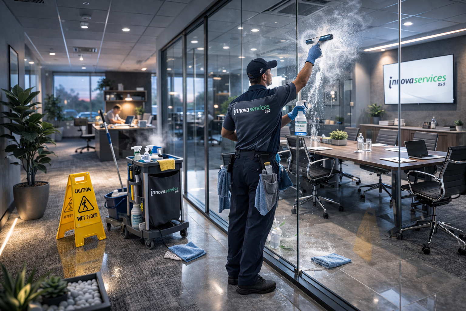 General Cleaning Services for Offices and Facilities